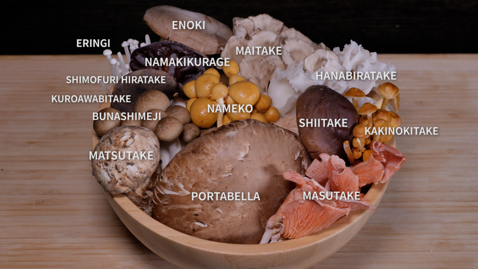 Japanese Mushrooms Farm to Table Market Guide ONLY in JAPAN